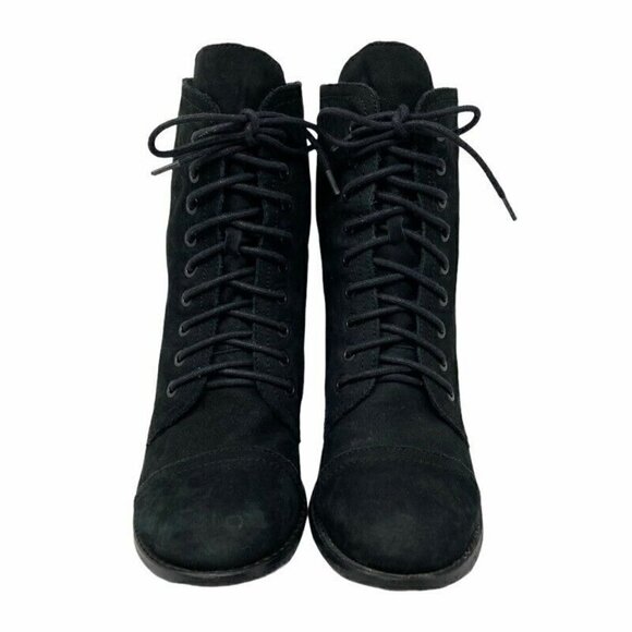 Vince Camuto Vestas Ankle Boots Black Leather 9.5 - Picture 4 of 10